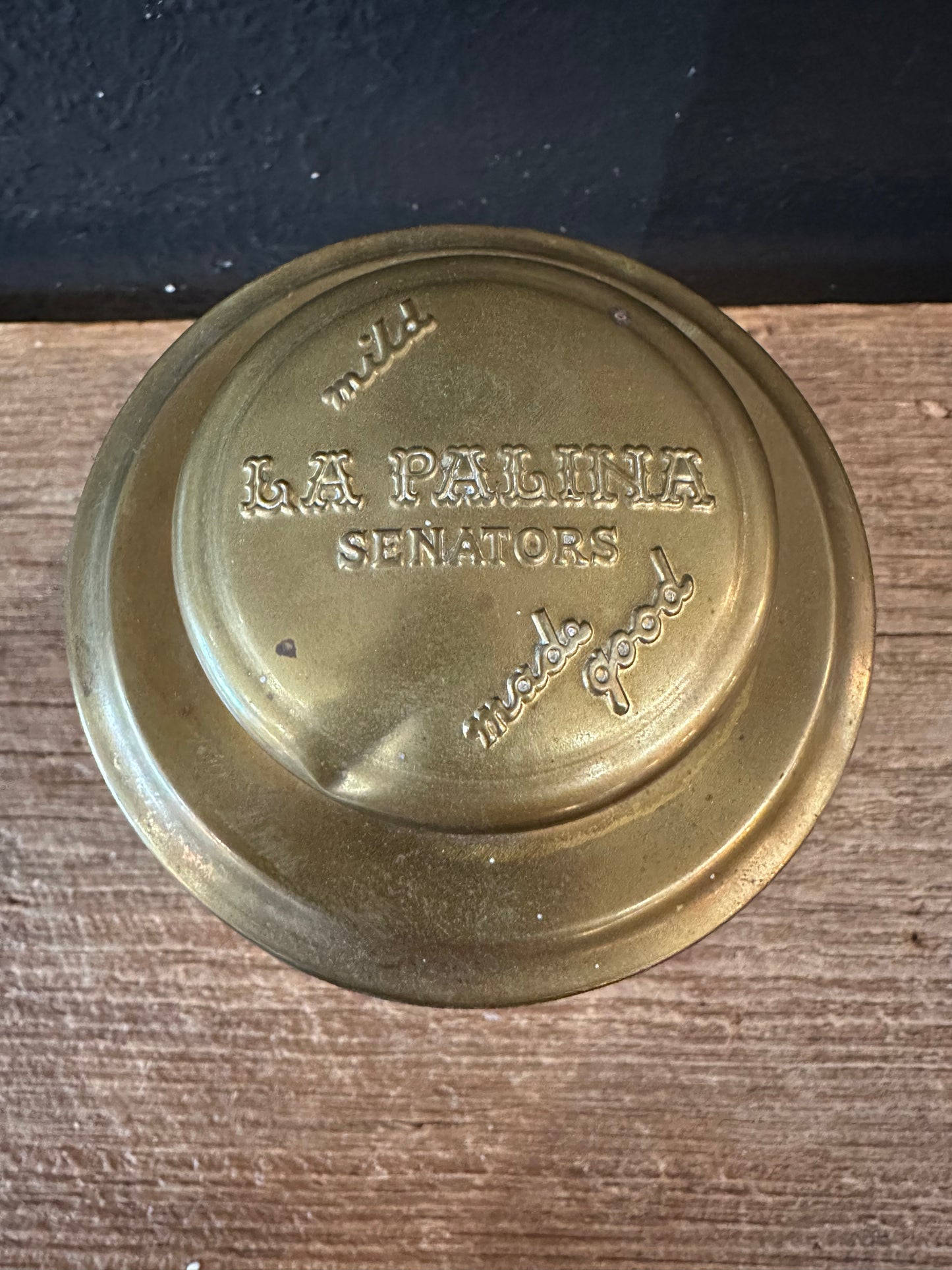 Vintage Brass Humidor