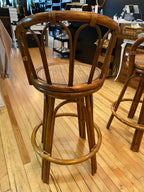 Vintage Bamboo Stool
