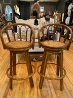 Vintage Bamboo Stool