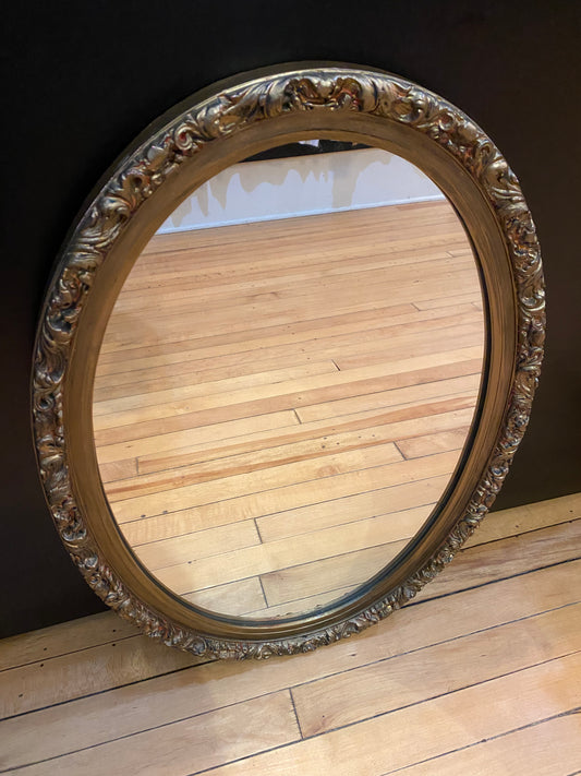 Vintage Oval Mirror