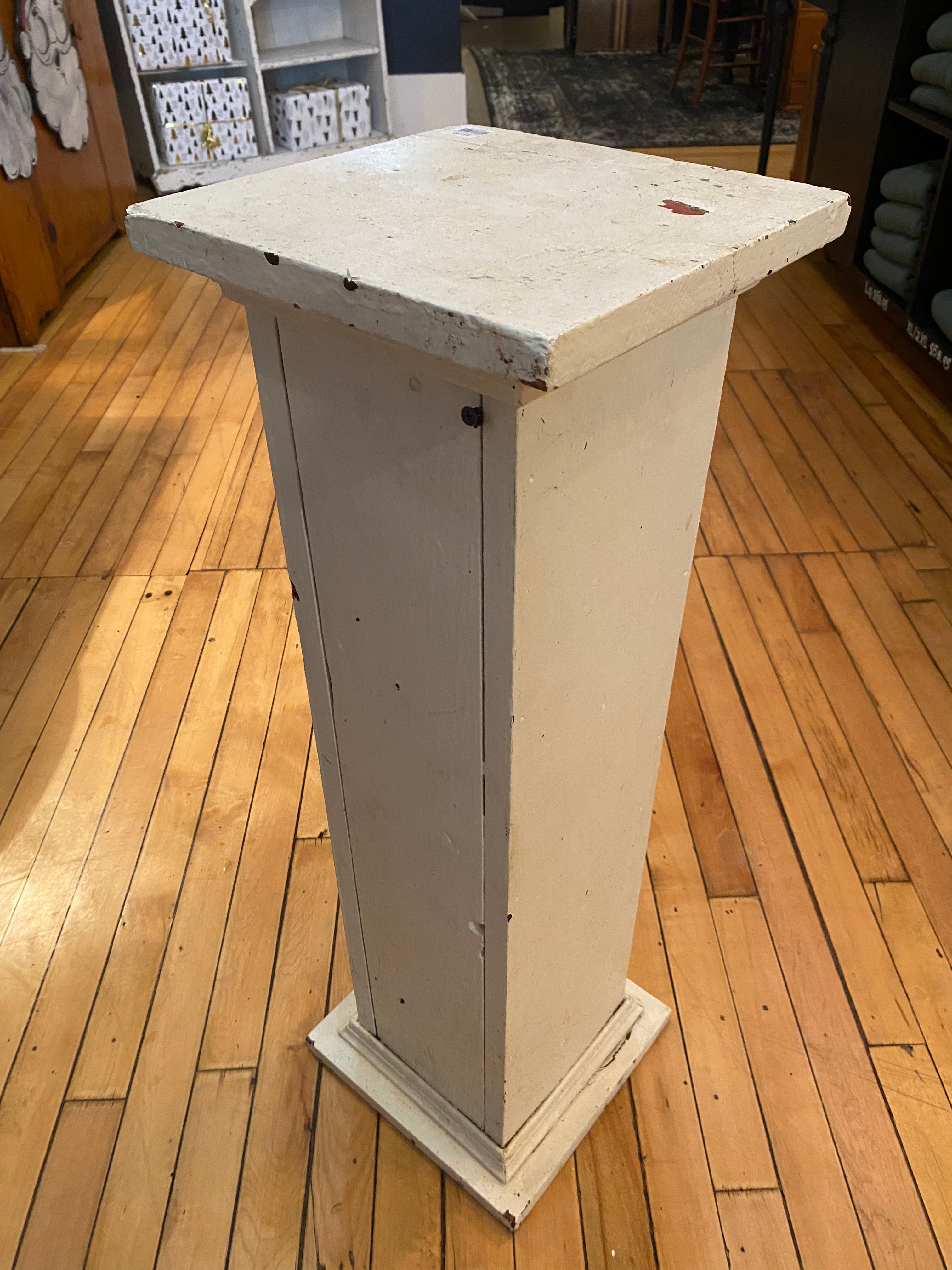 White Plant Stand