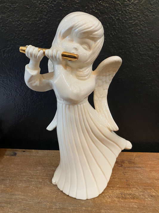 Vintage  Ceramics Class Angel | Flute