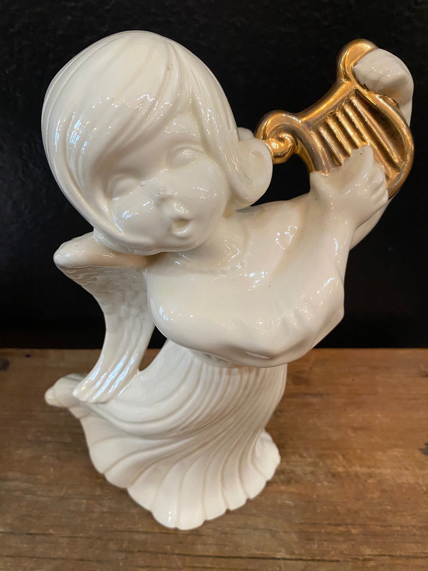 Vintage Ceramics Class Angel | Harp