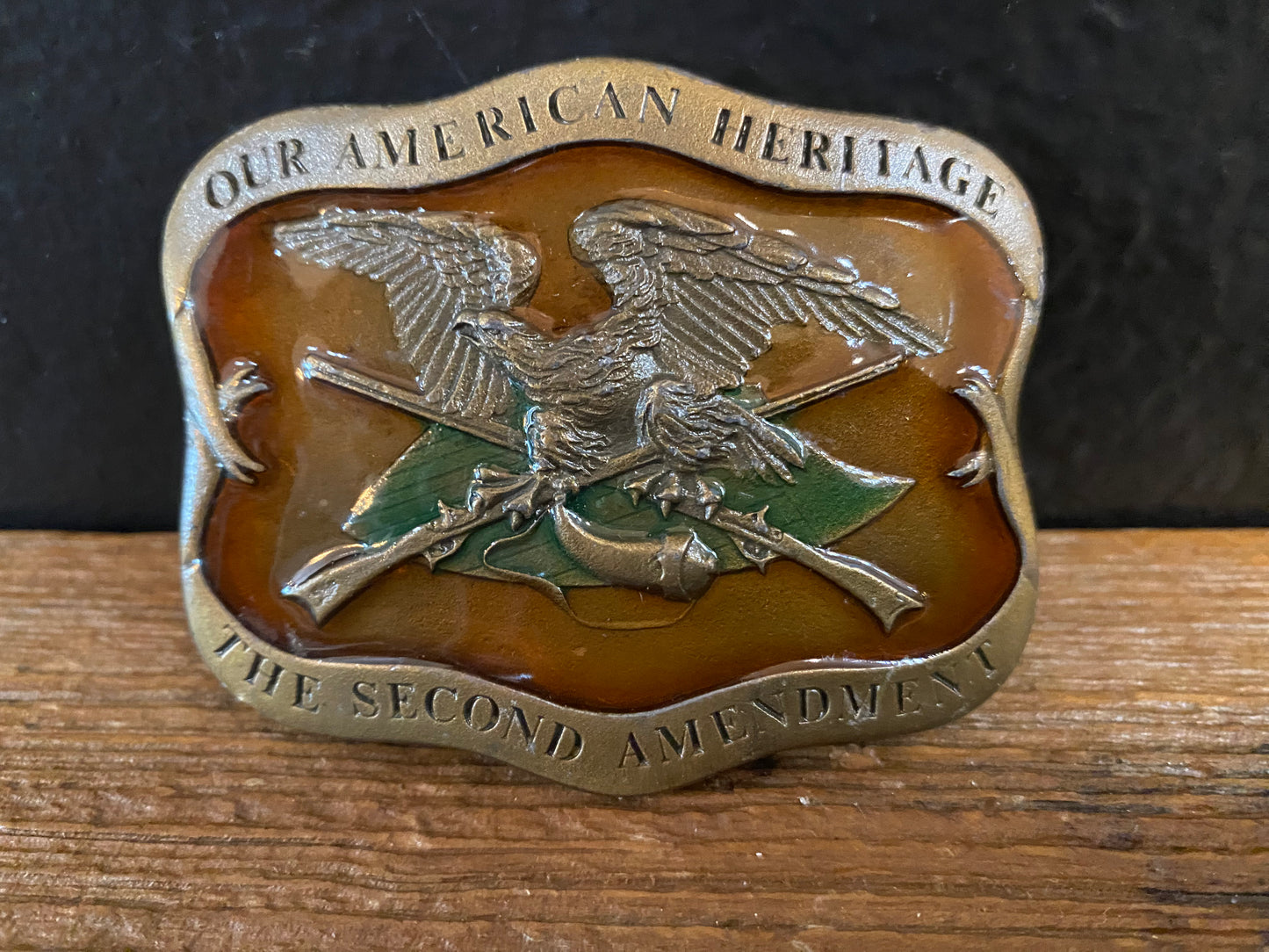 Second Amendment Belt Buckle