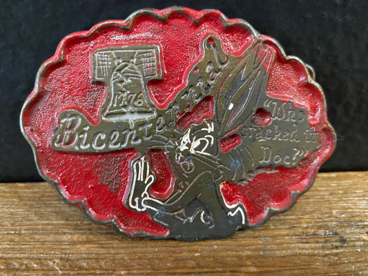 Bicentennial Bugs Bunny Buckle