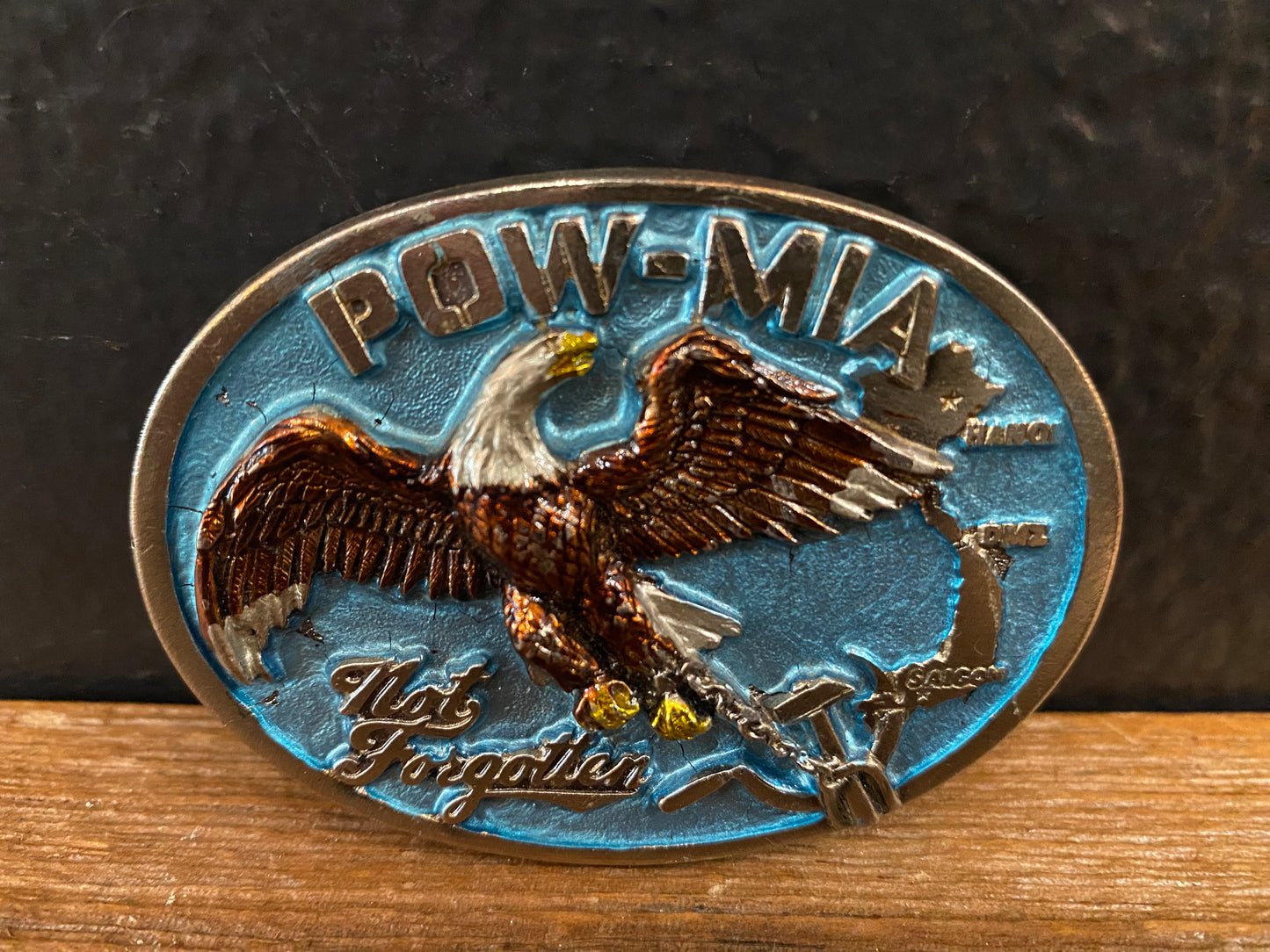 POW - MIA Belt Buckle