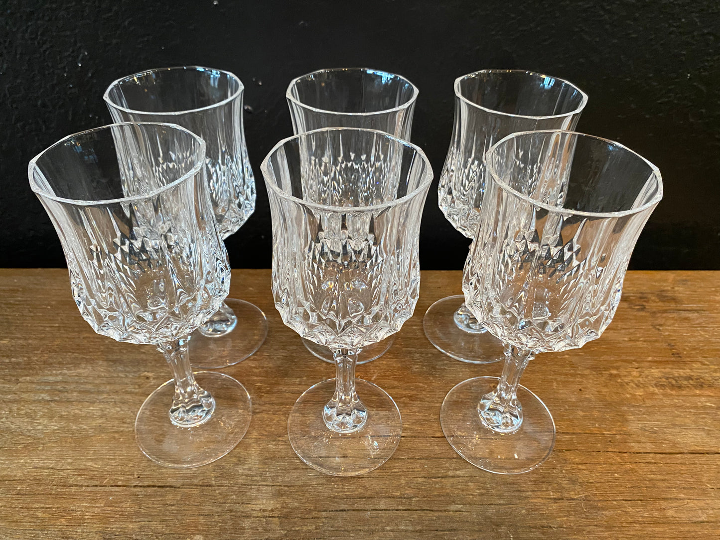 Crystal Wine Glasses | Set Of Six