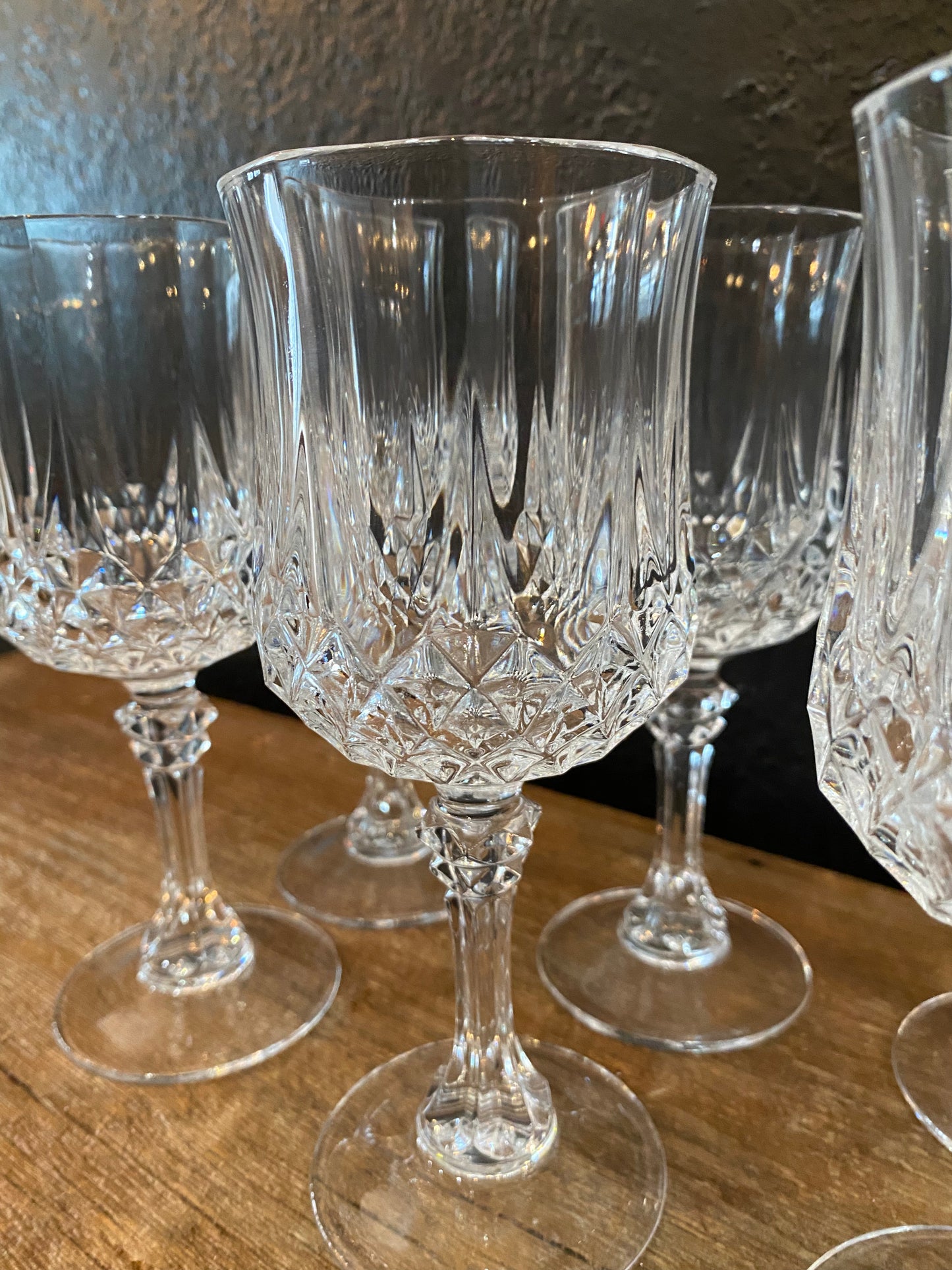 Crystal Wine Glasses | Set Of Six