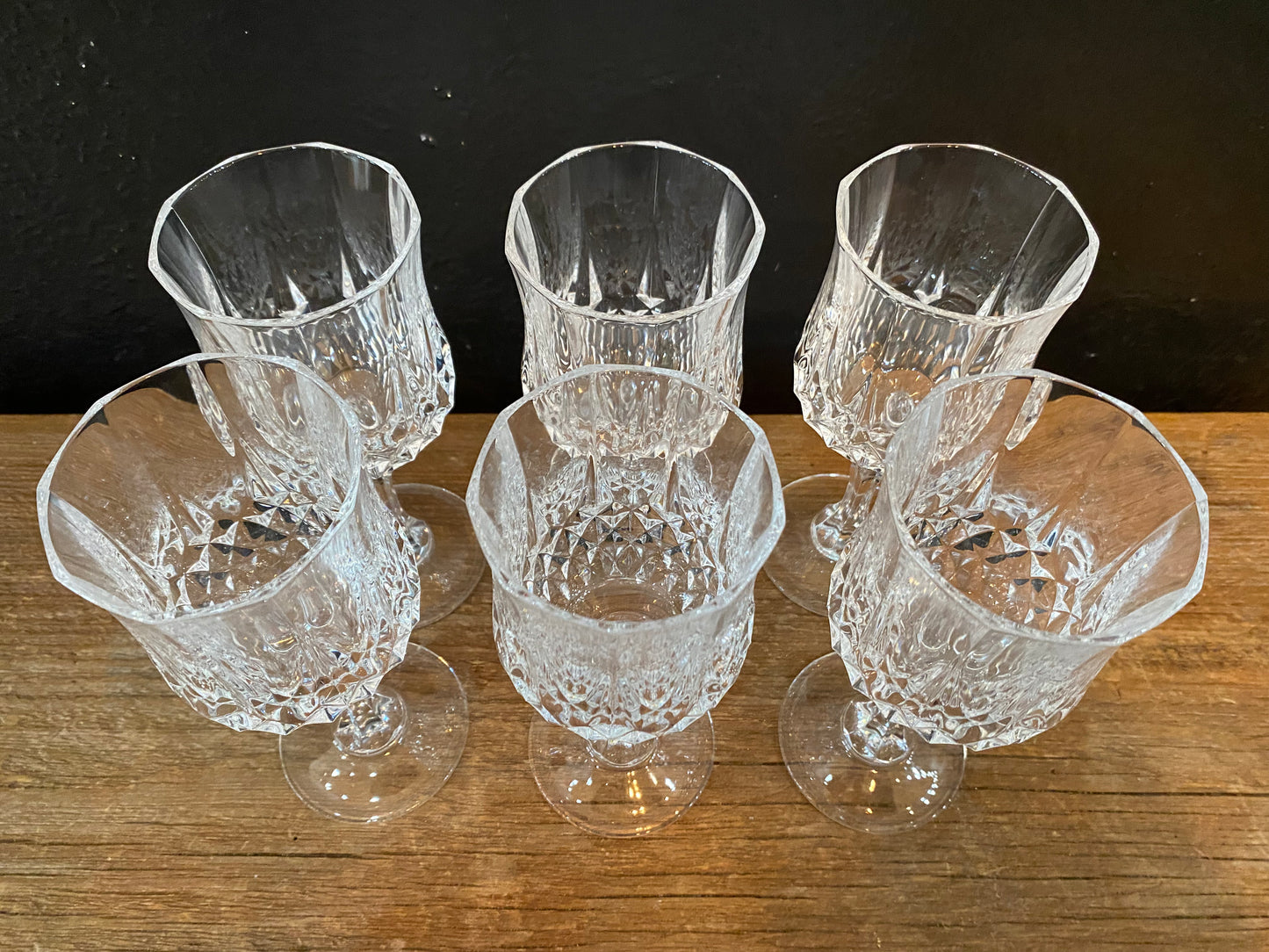 Crystal Wine Glasses | Set Of Six