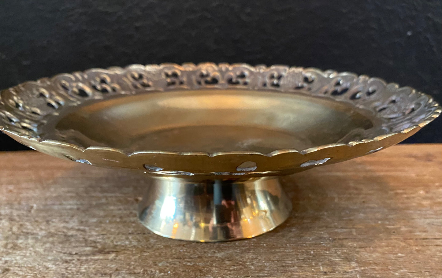 Brass Compote