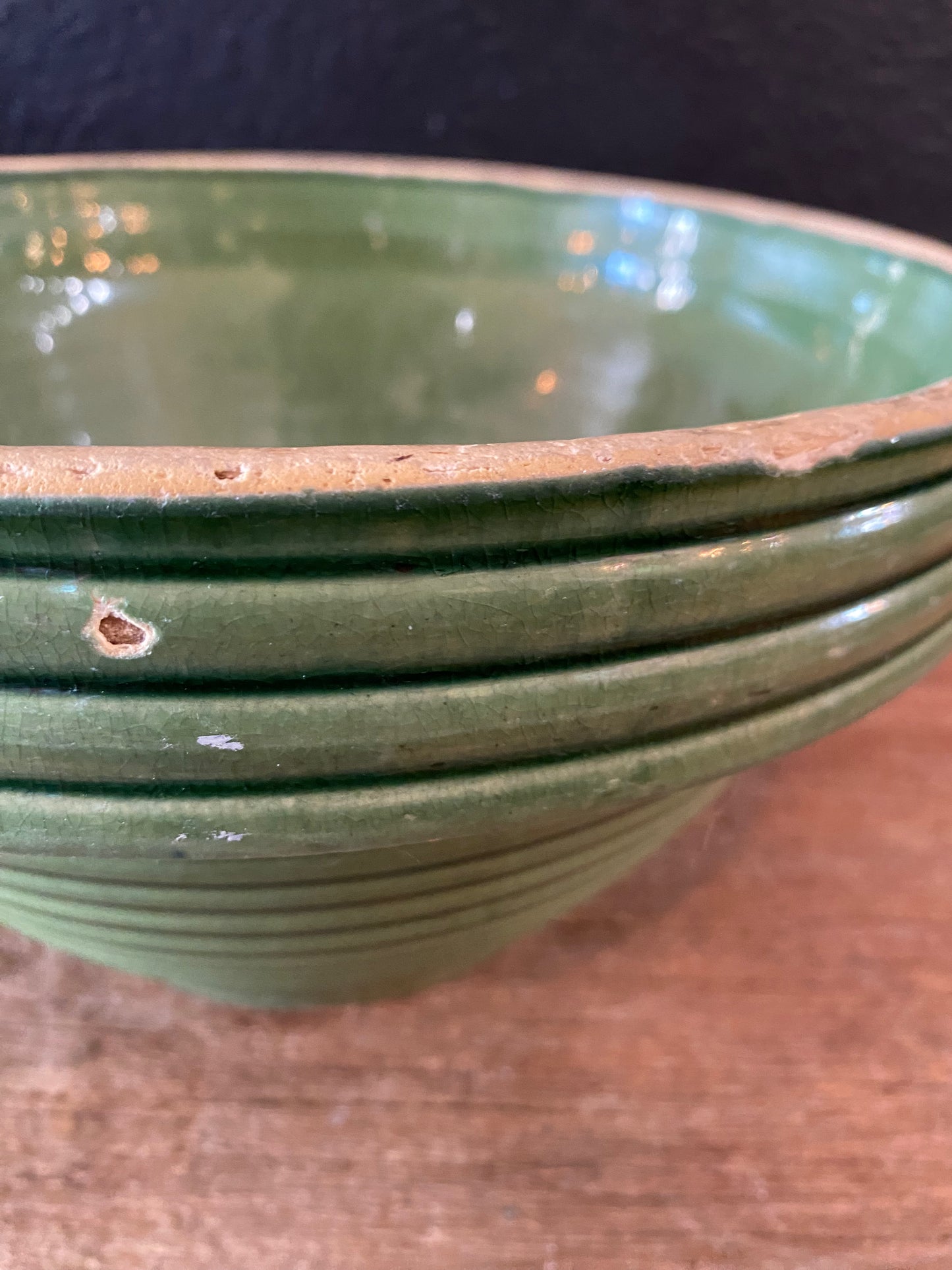 Green Antique Bowl