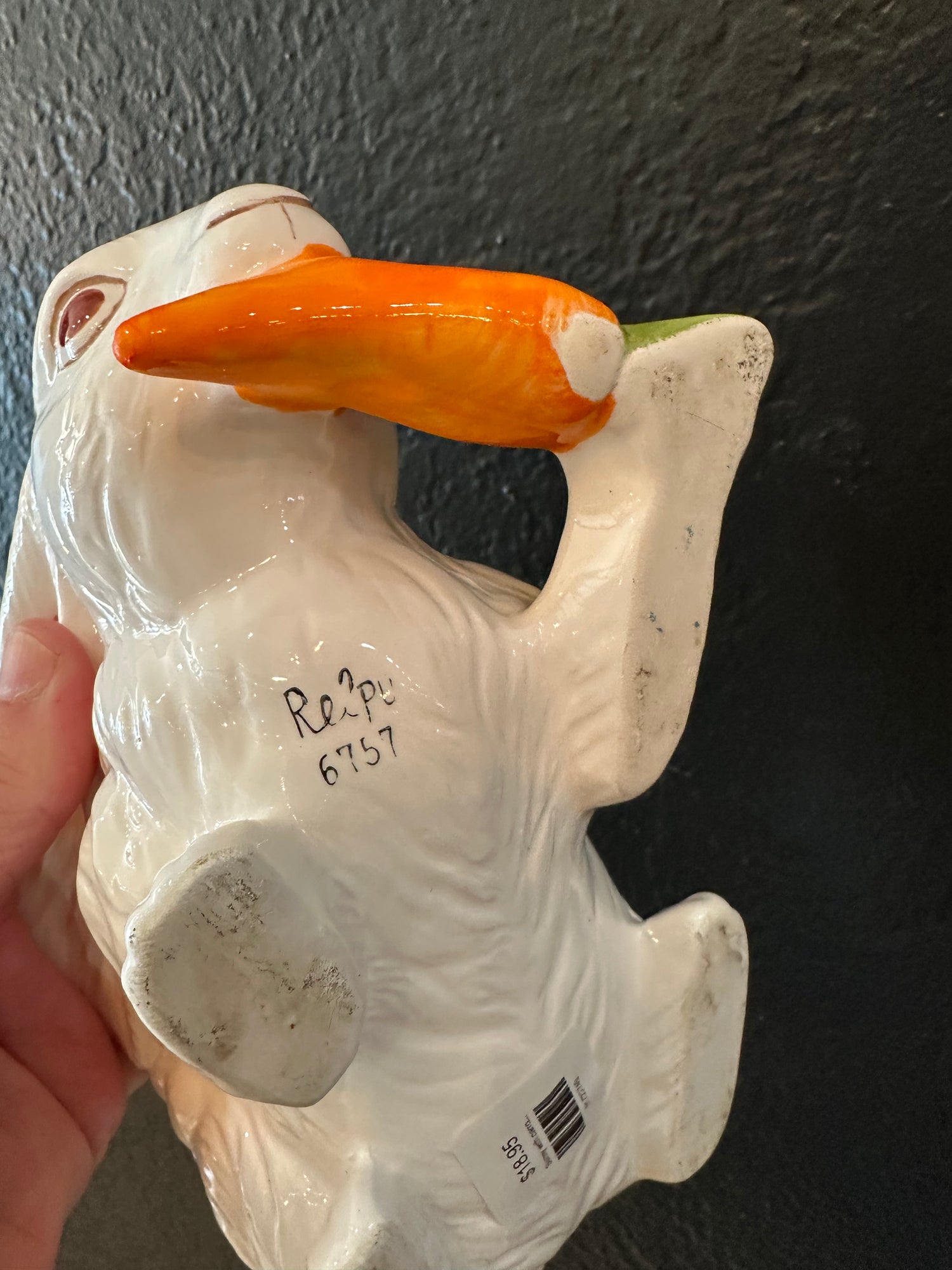 Bunny Planter With Carrot