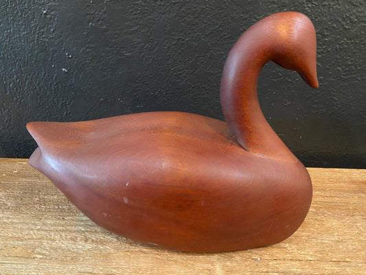 Carved Wood Duck