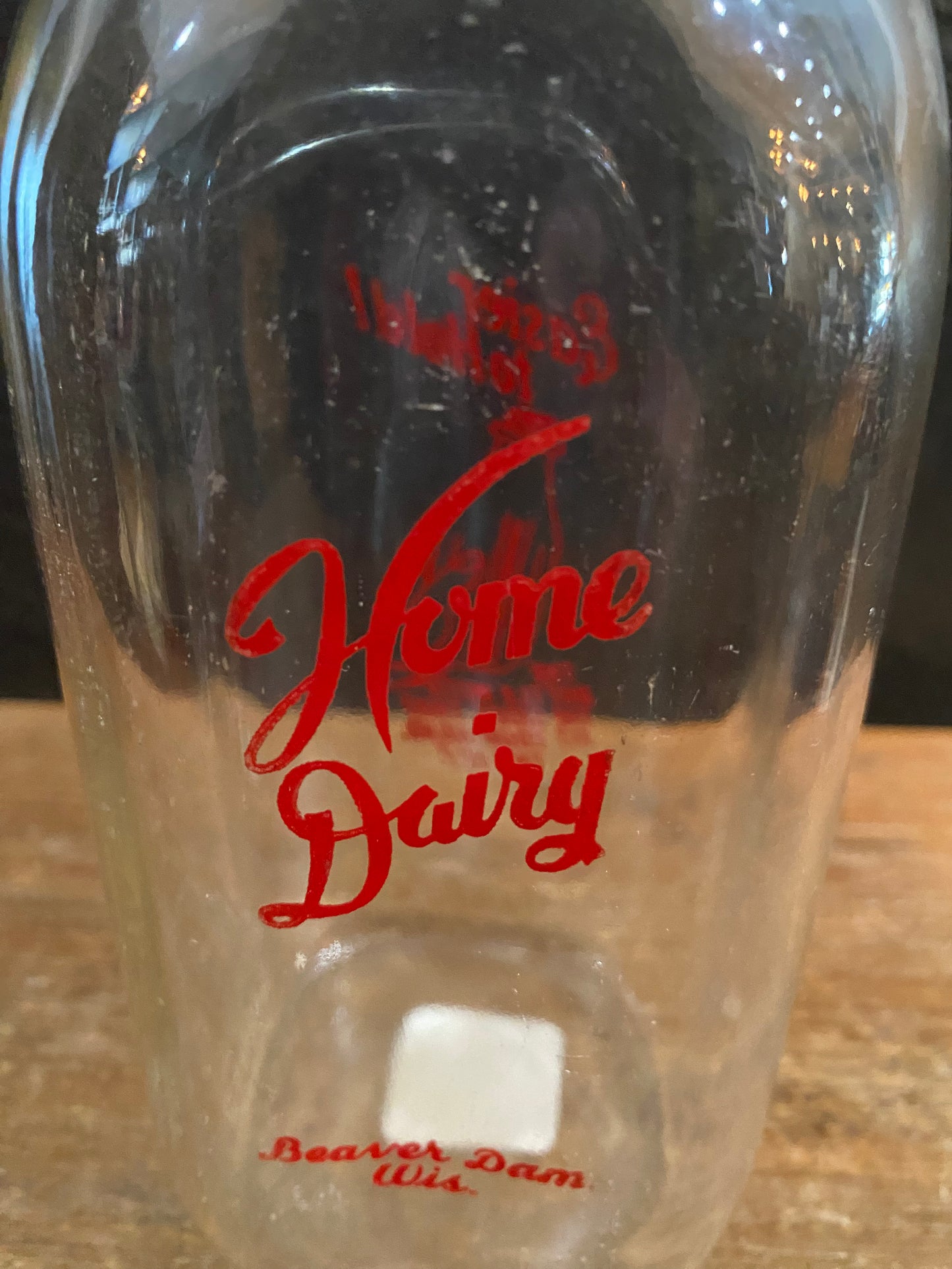 Vintage Home Dairy Milk Bottle