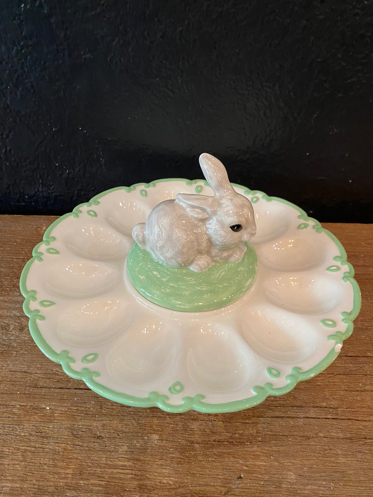 Bunny Egg Plate