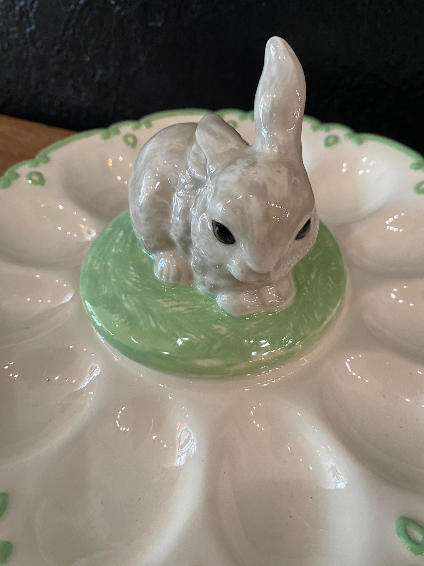 Bunny Egg Plate