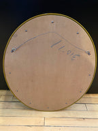 Oval Gold Mirror