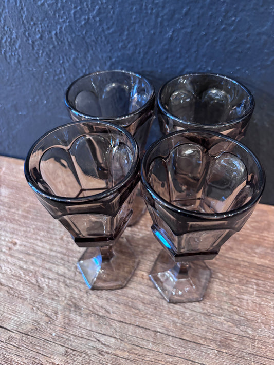 Vintage Fostoria Virginia Goblets | Set of 4