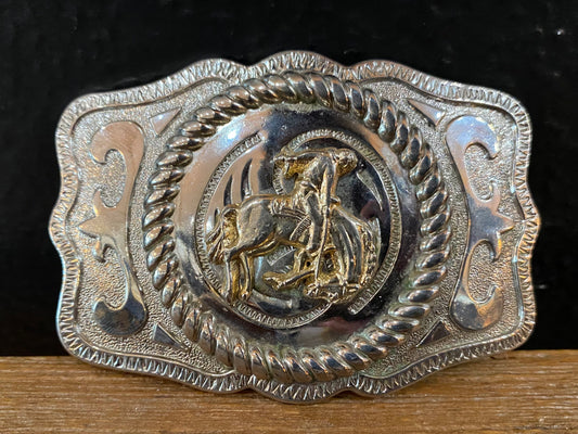 Bucking Horse Belt Buckle