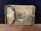 Sailing Ship Vintage Belt Buckle