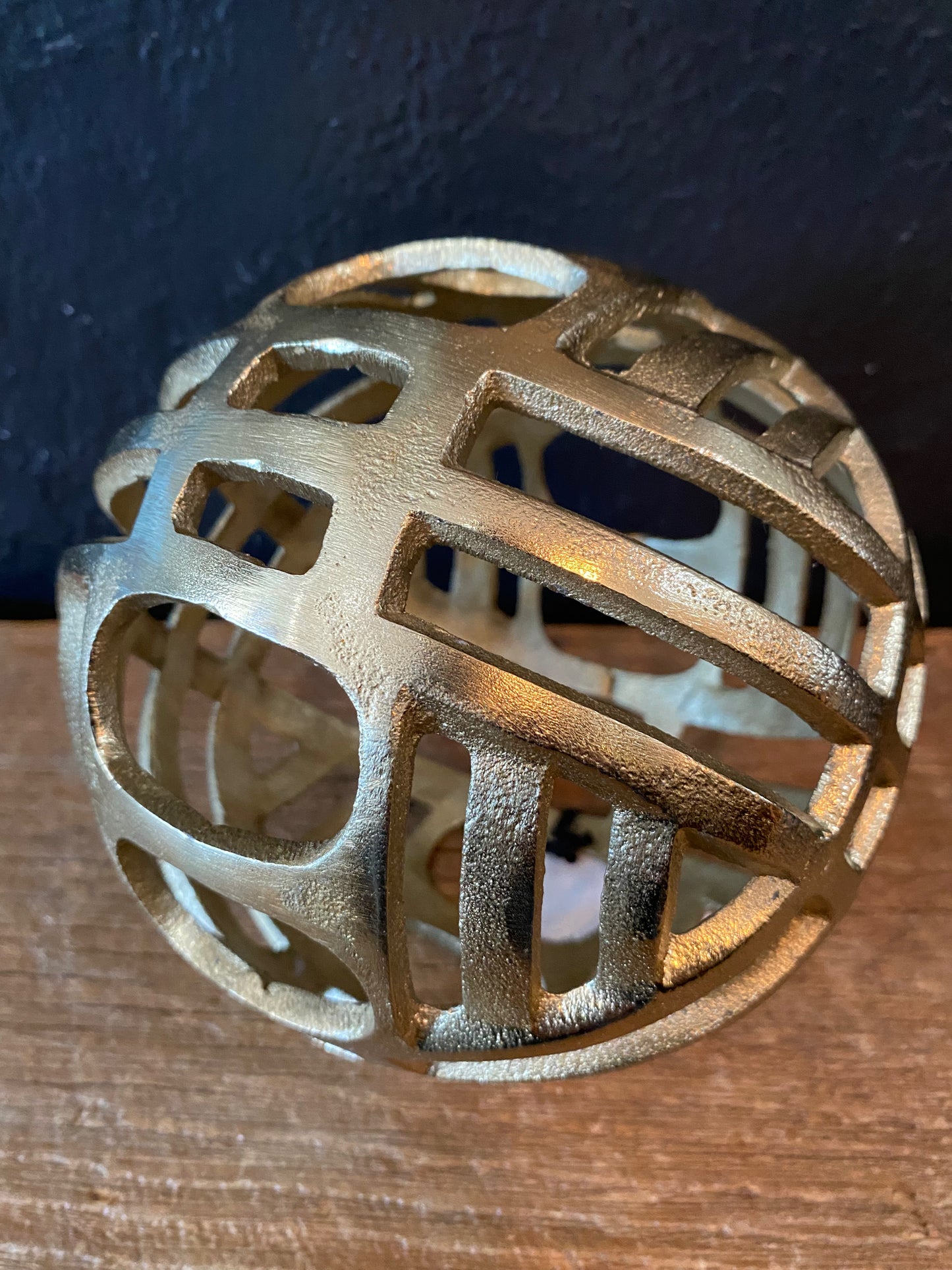 Gold Metal Orb