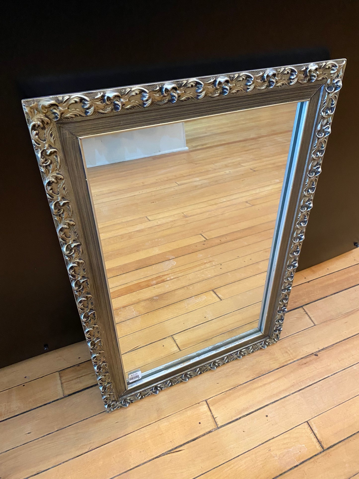 Vintage Silver Mirror