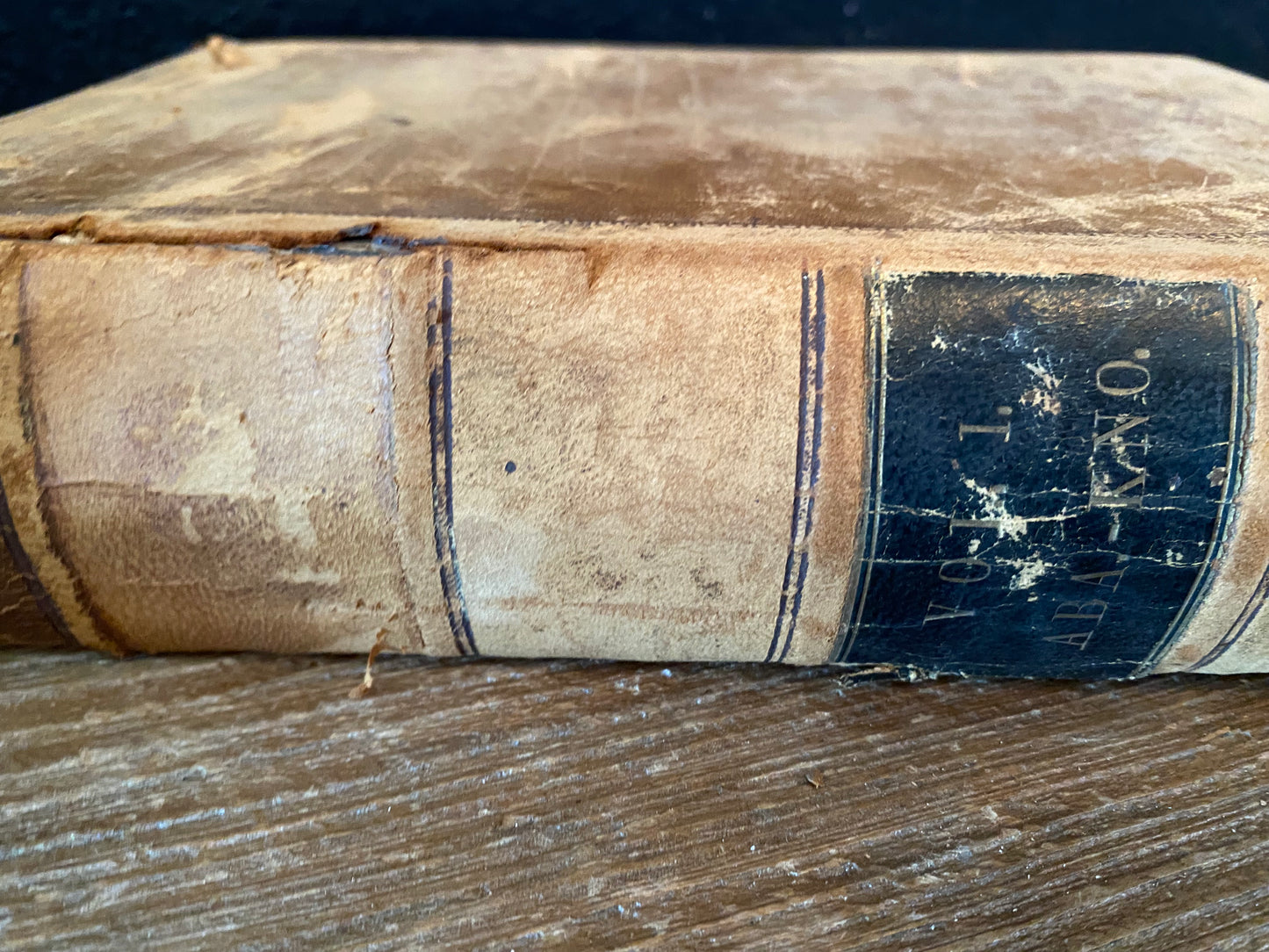 Antique Leather Bound Law Book