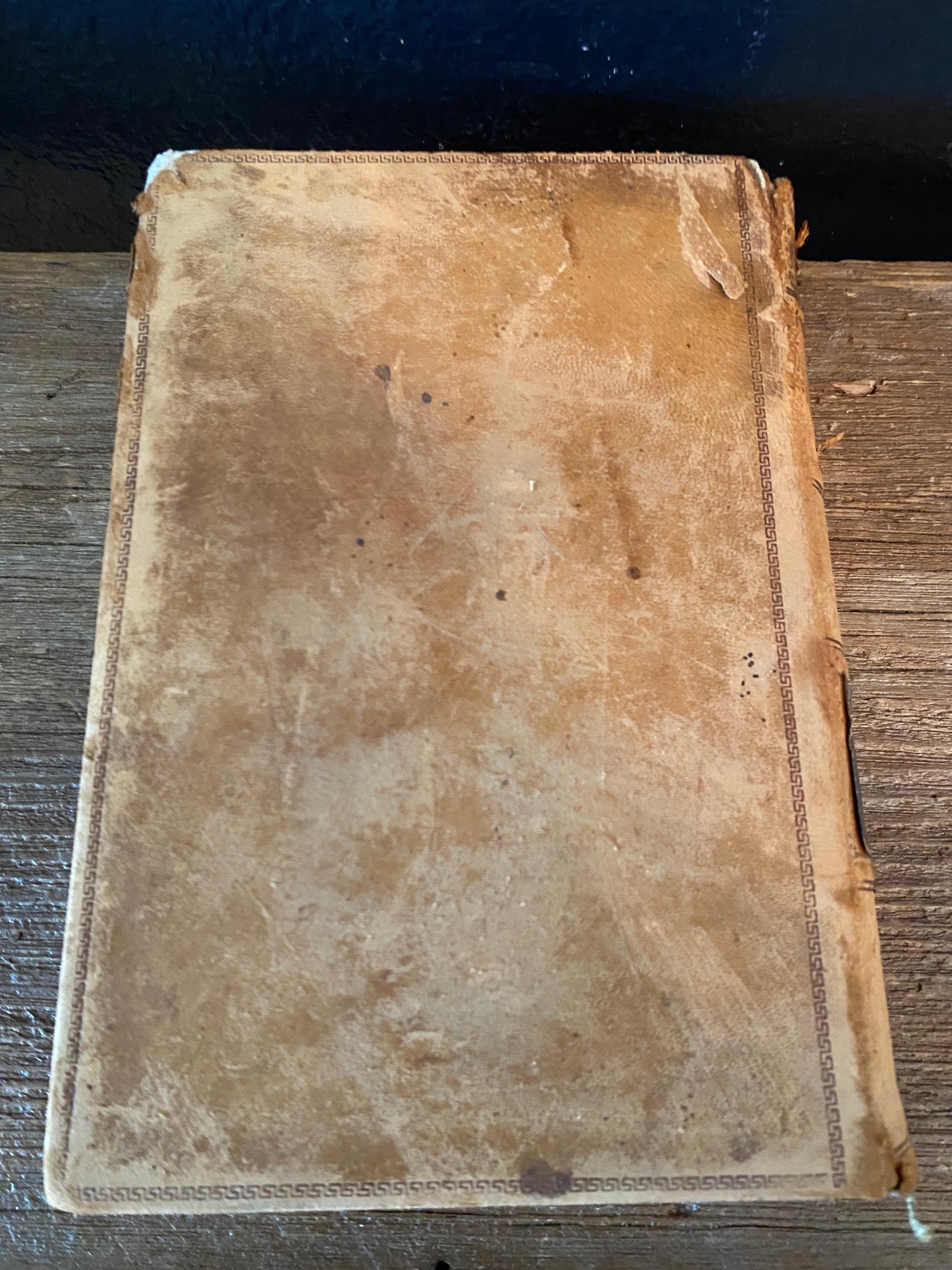 Antique Leather Bound Law Book