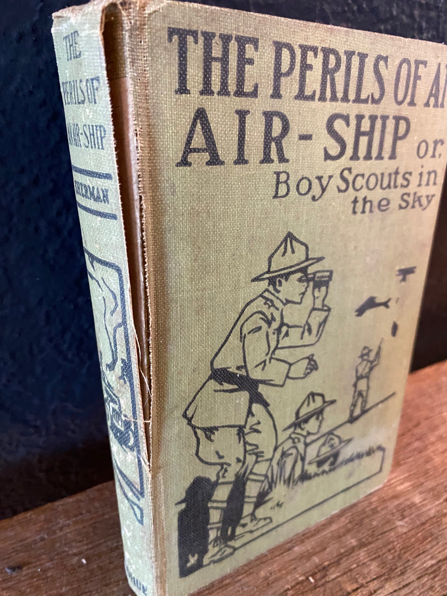 Antique Boy Scouts In The Sky Book