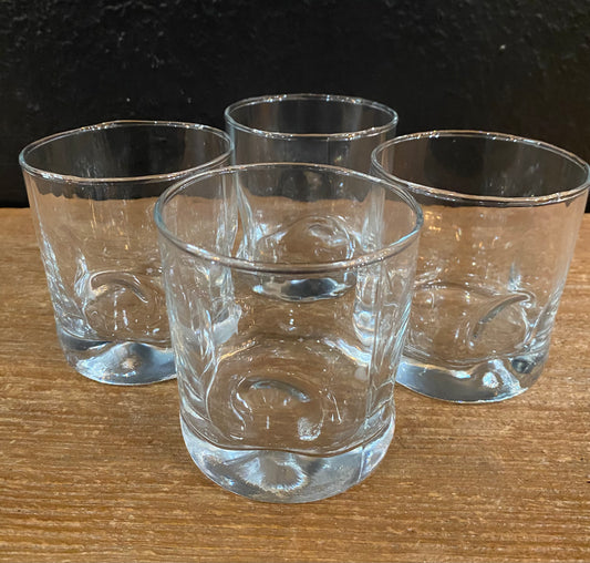 Barluxe “Thumb Print” Rocks Glasses