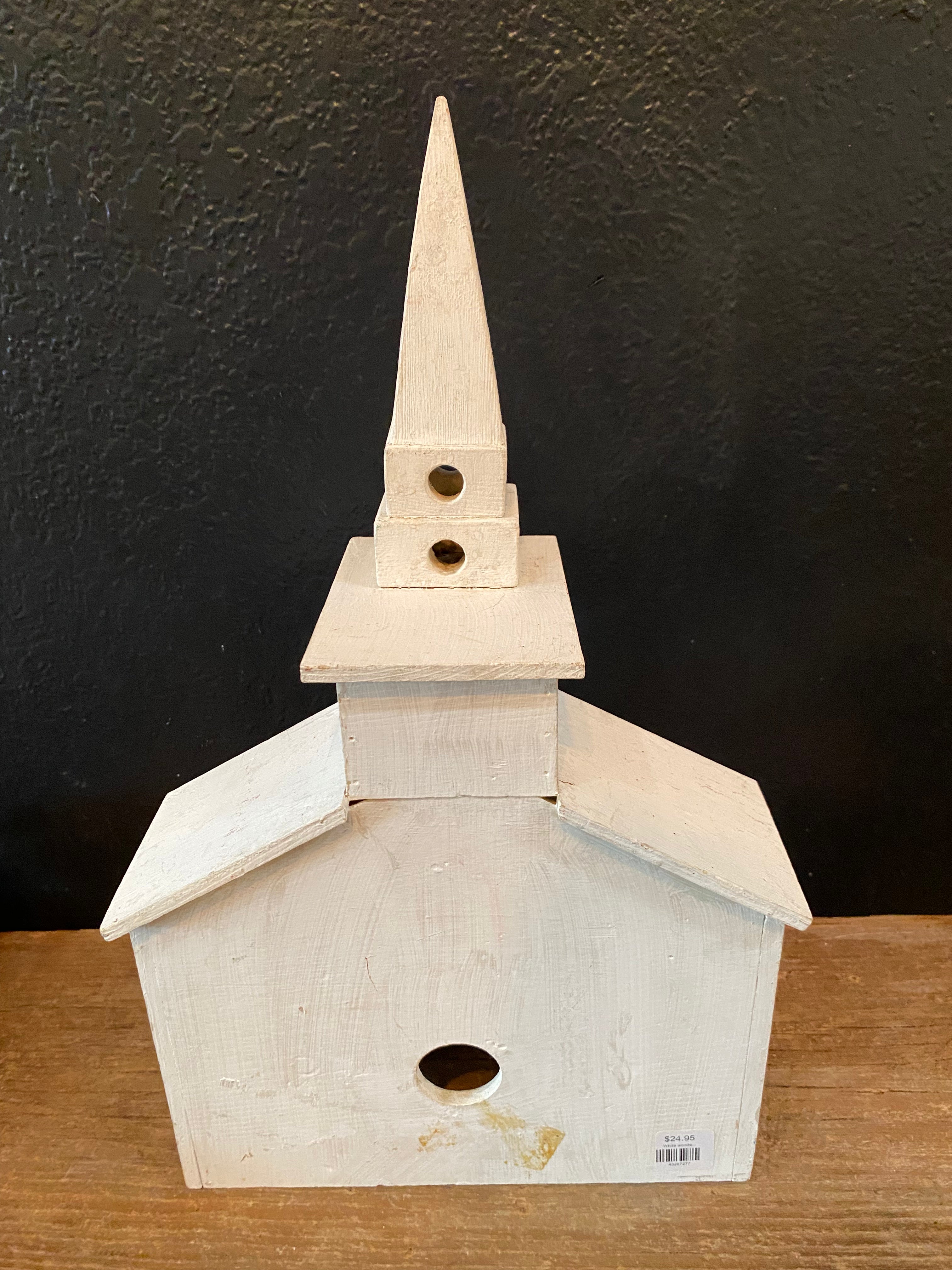 Whitewashed Wooden Church