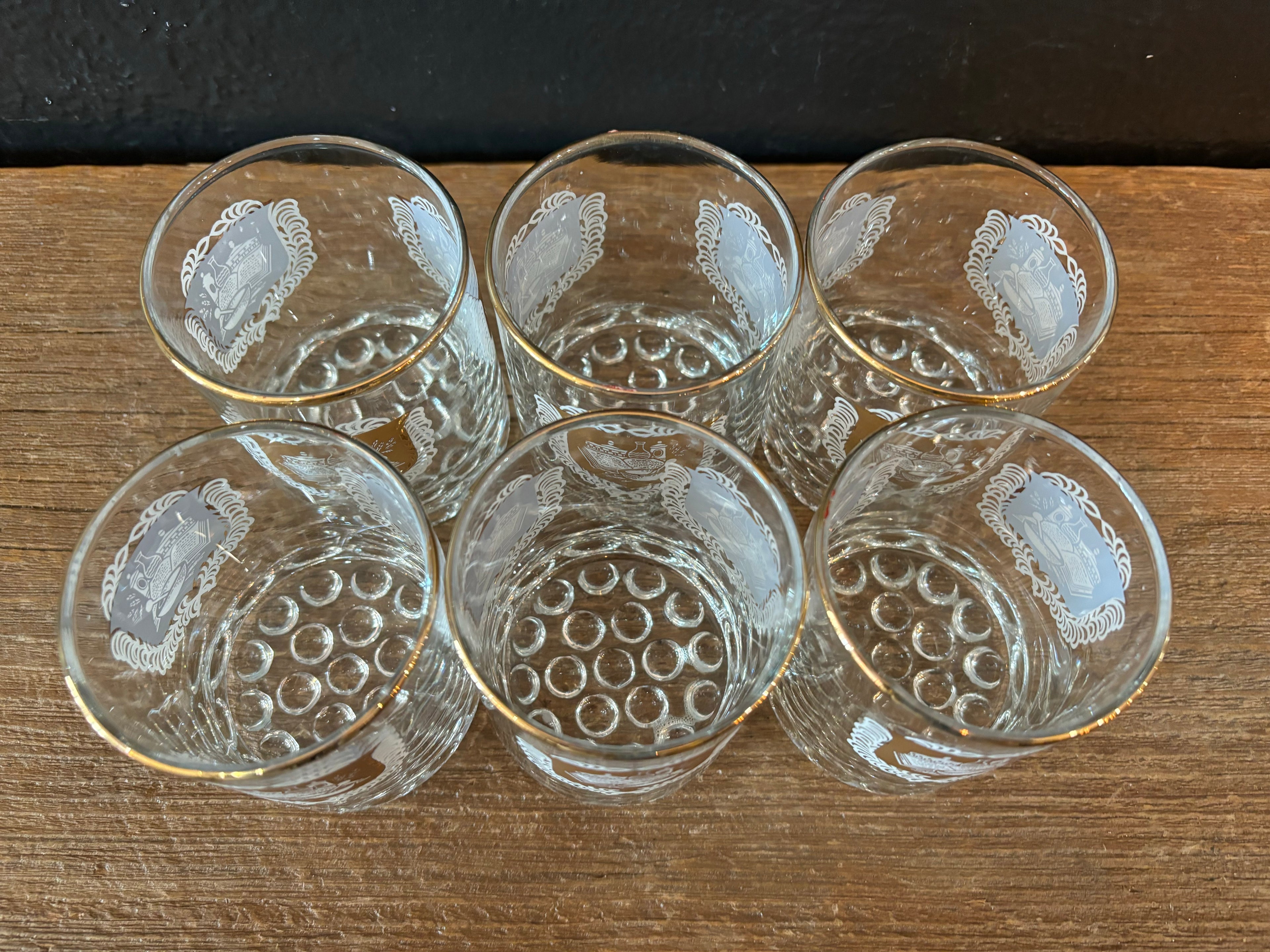 MCM Apothecary Barware Glasses | Set Of Six