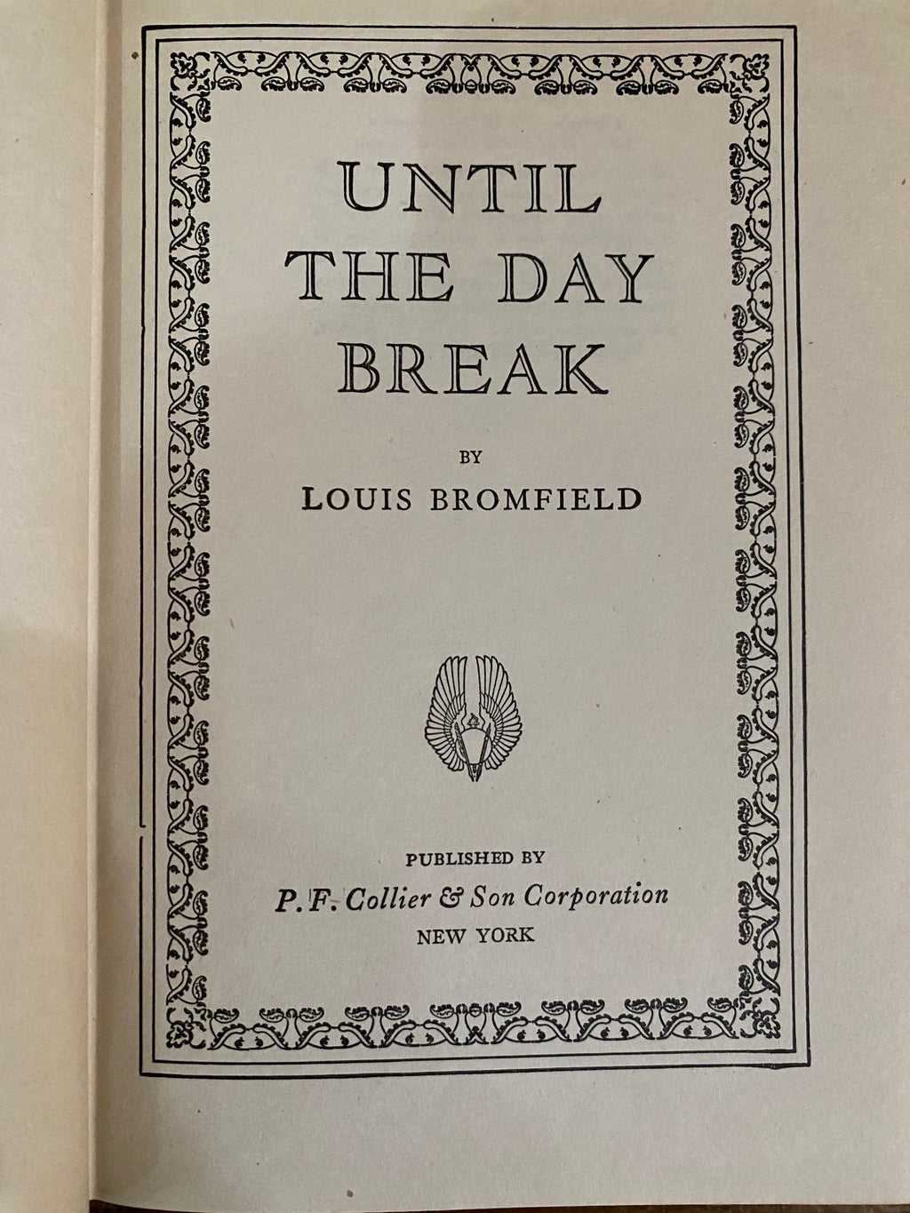 Set of 6 Louis Bromfield Books