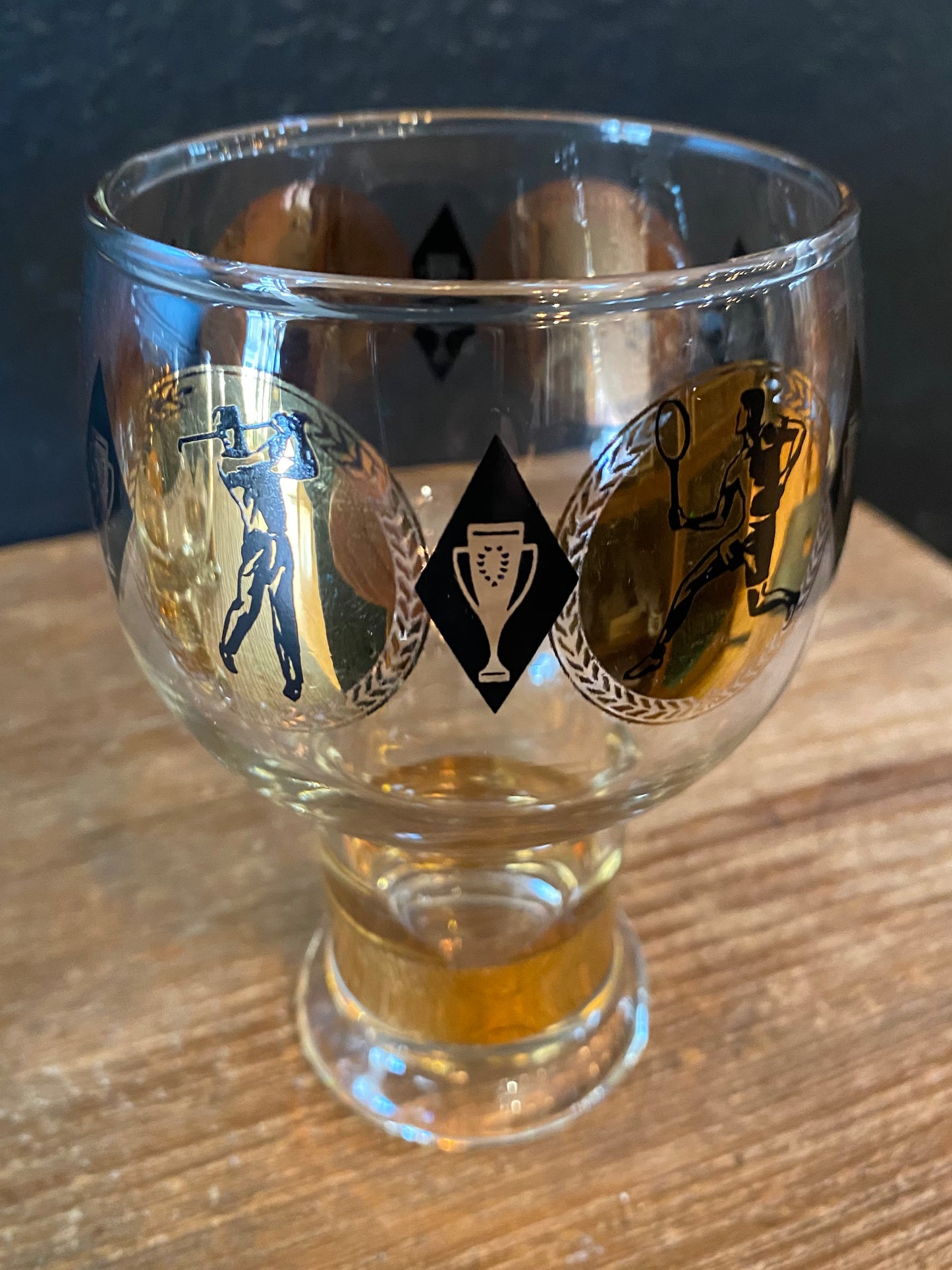 MCM Sport Themed Beer Goblets | Set Of Four