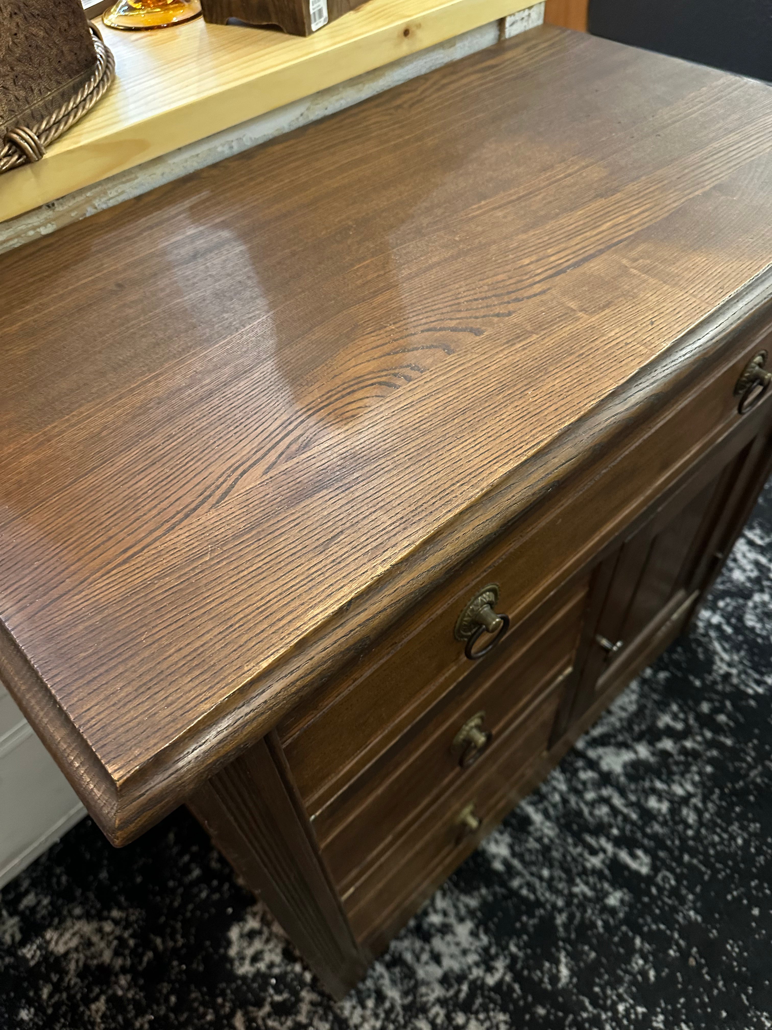 Vintage Small Wood Dresser