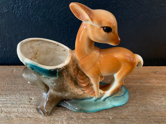 Royal Copley Deer Planter