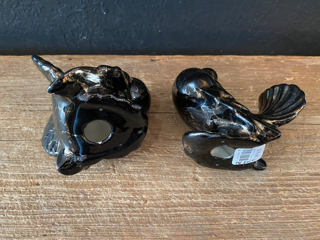 Pair Of Ceramic Doves