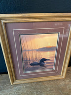 Framed Loon Print