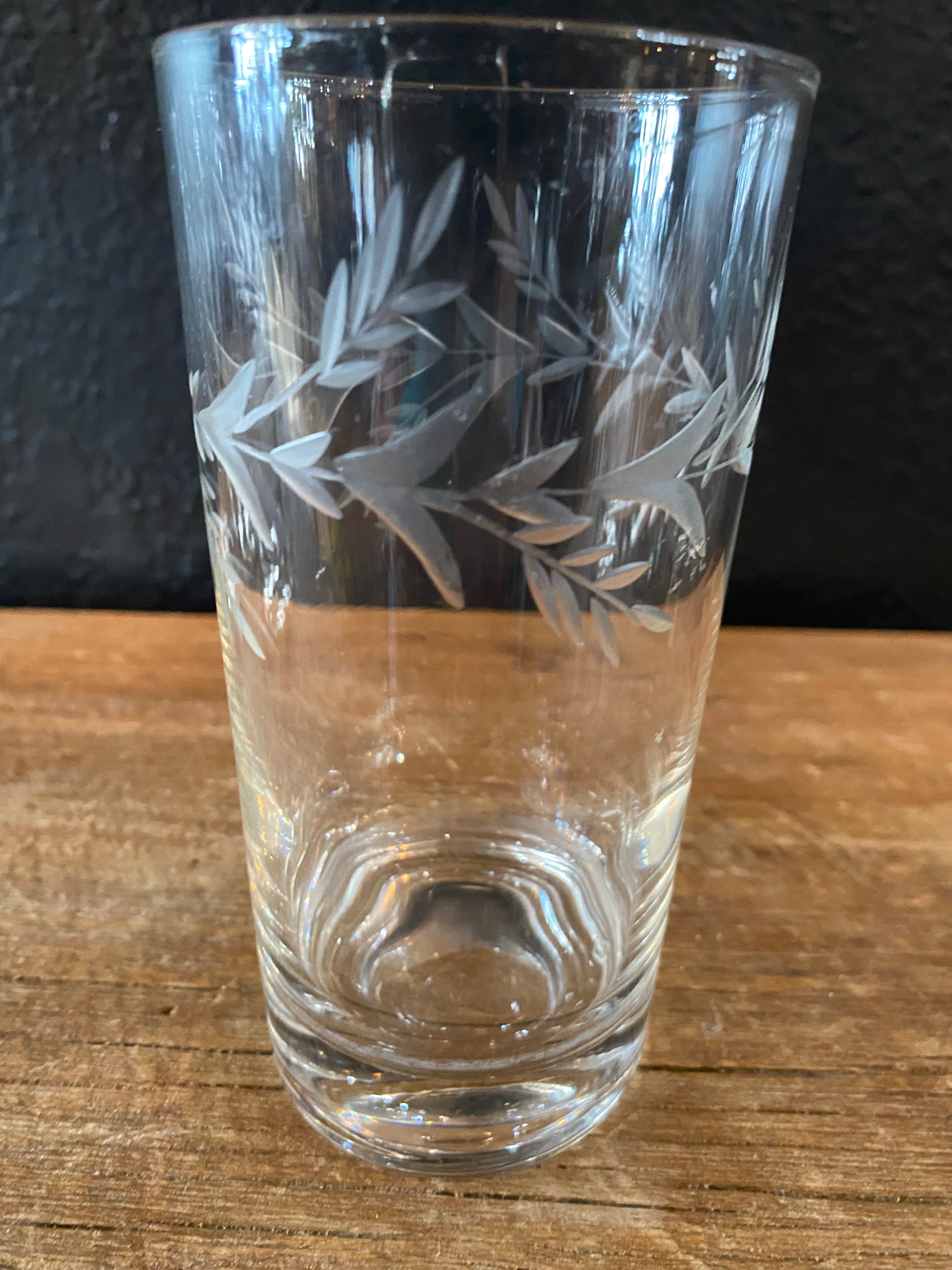 Etched Highball Glasses | Set Of Four