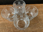 Cut Glass Old Fashioned Glasses | Set Of Four