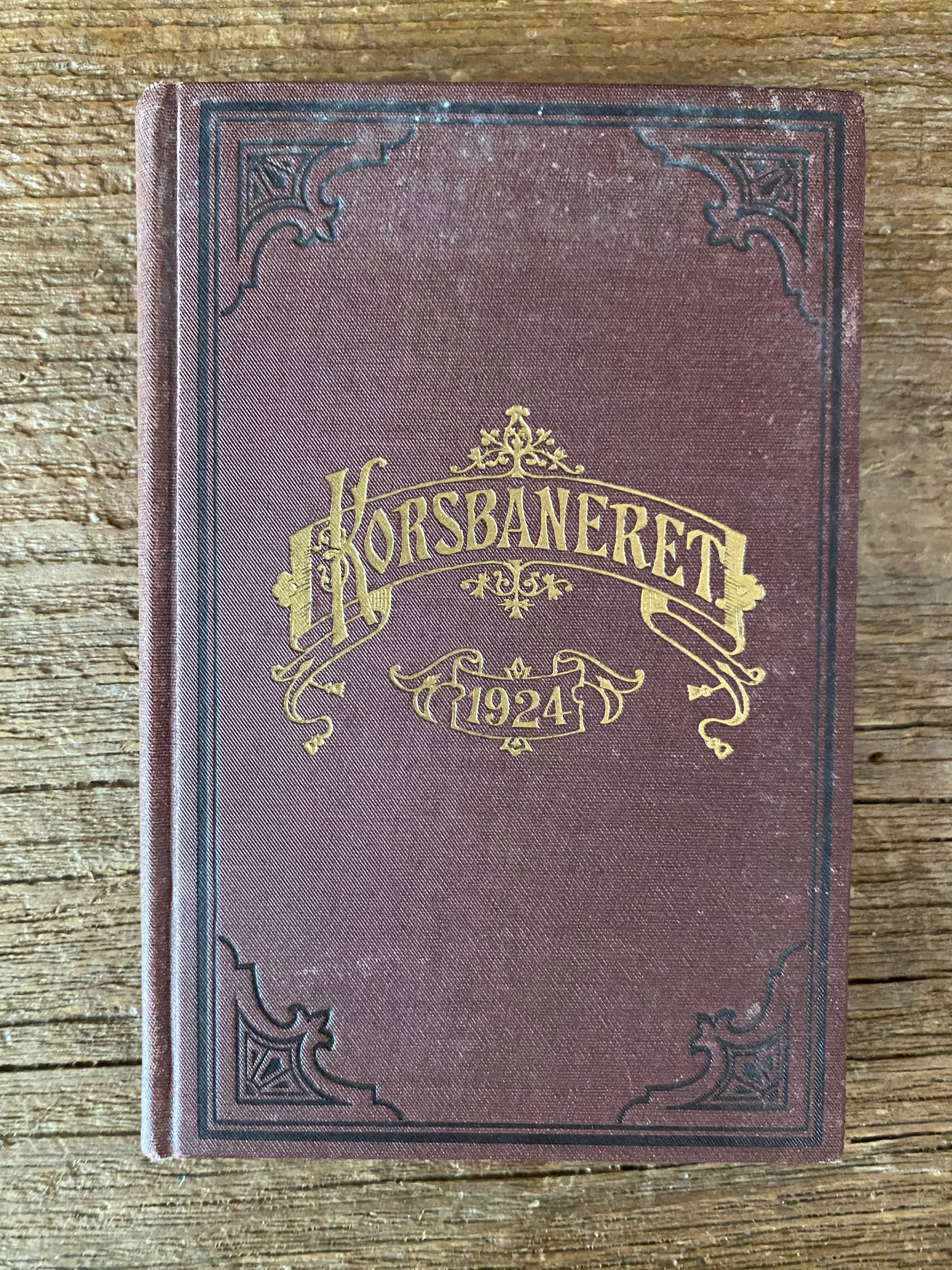 Antique Swedish Book The Banner of the Cross 1924