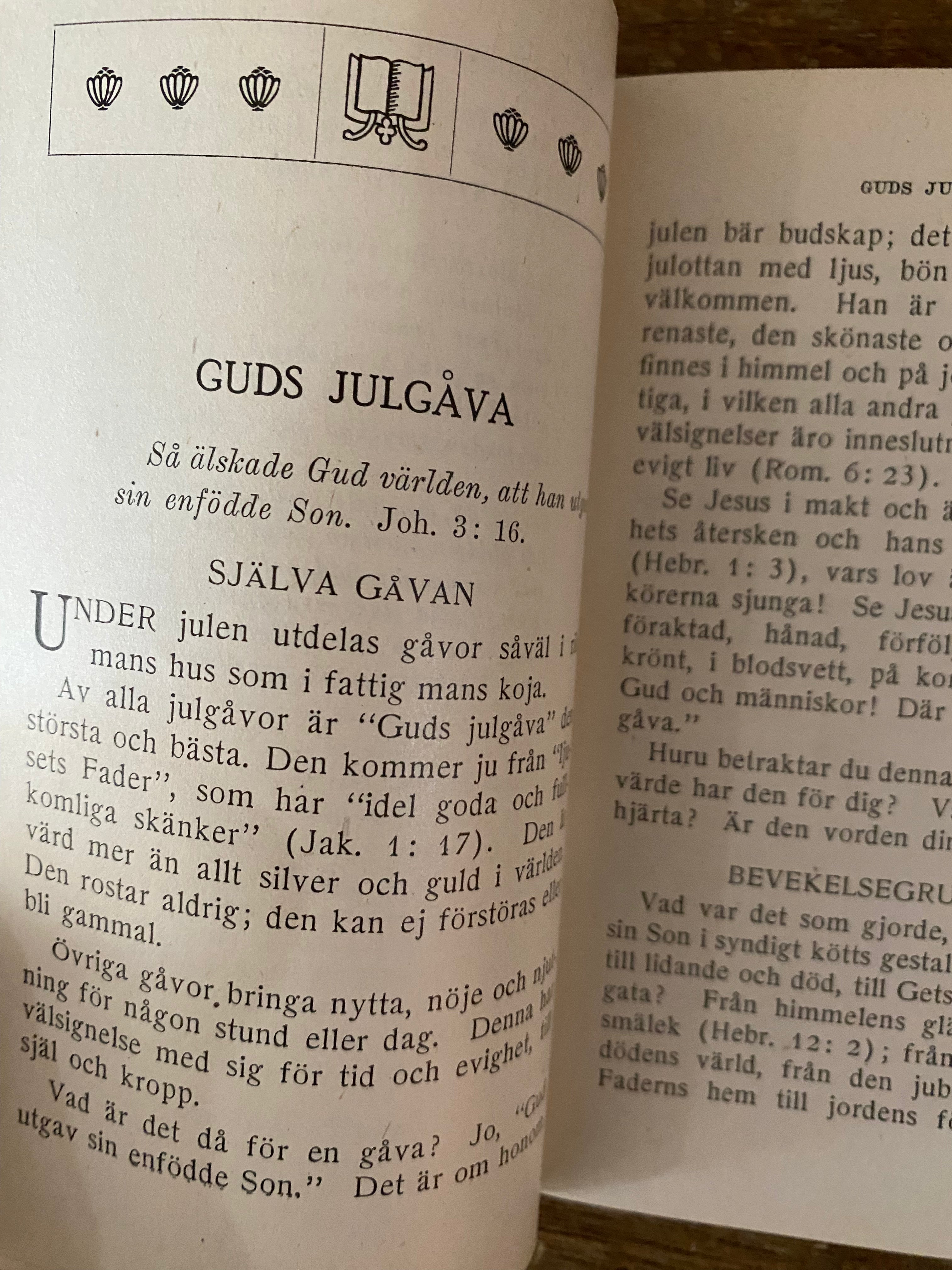 Antique Swedish Book The Banner of the Cross 1924