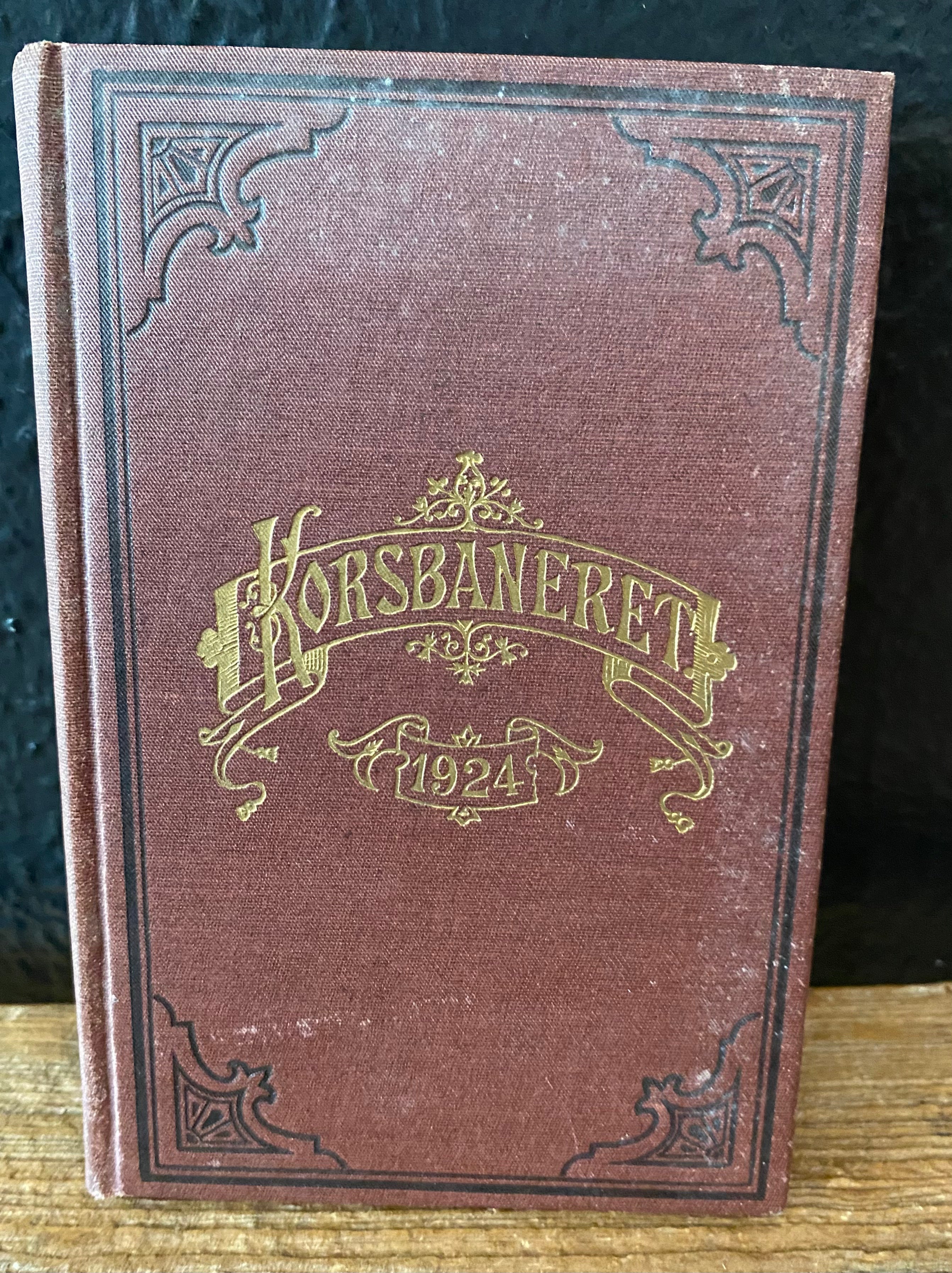 Antique Swedish Book The Banner of the Cross 1924
