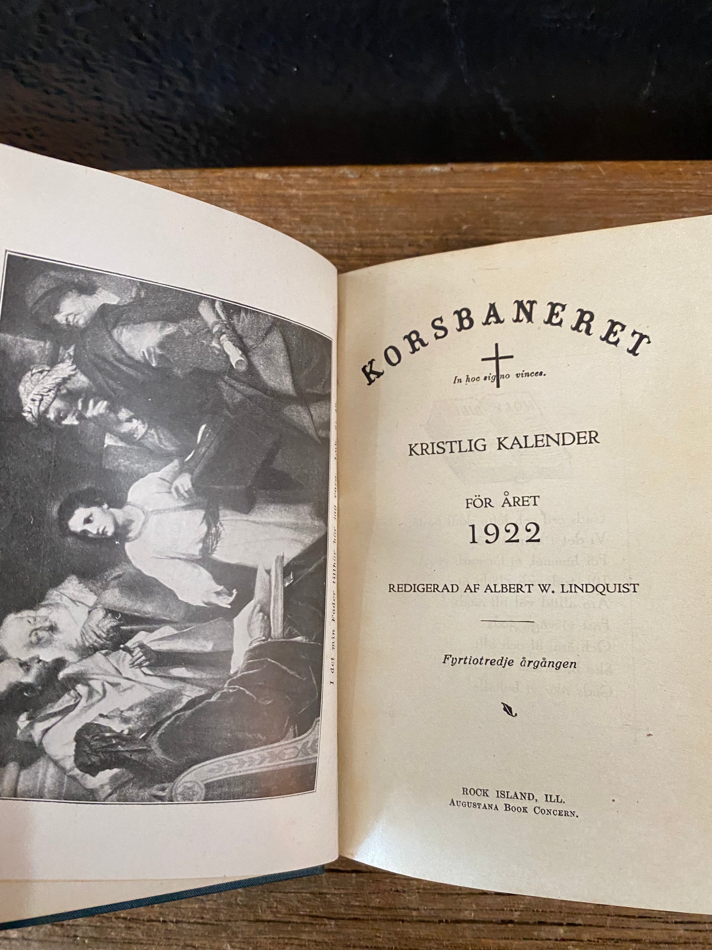 Swedish Book | Korsbaneret 1922