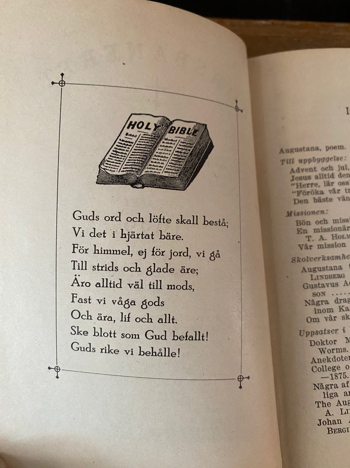 Swedish Book | Korsbaneret 1922