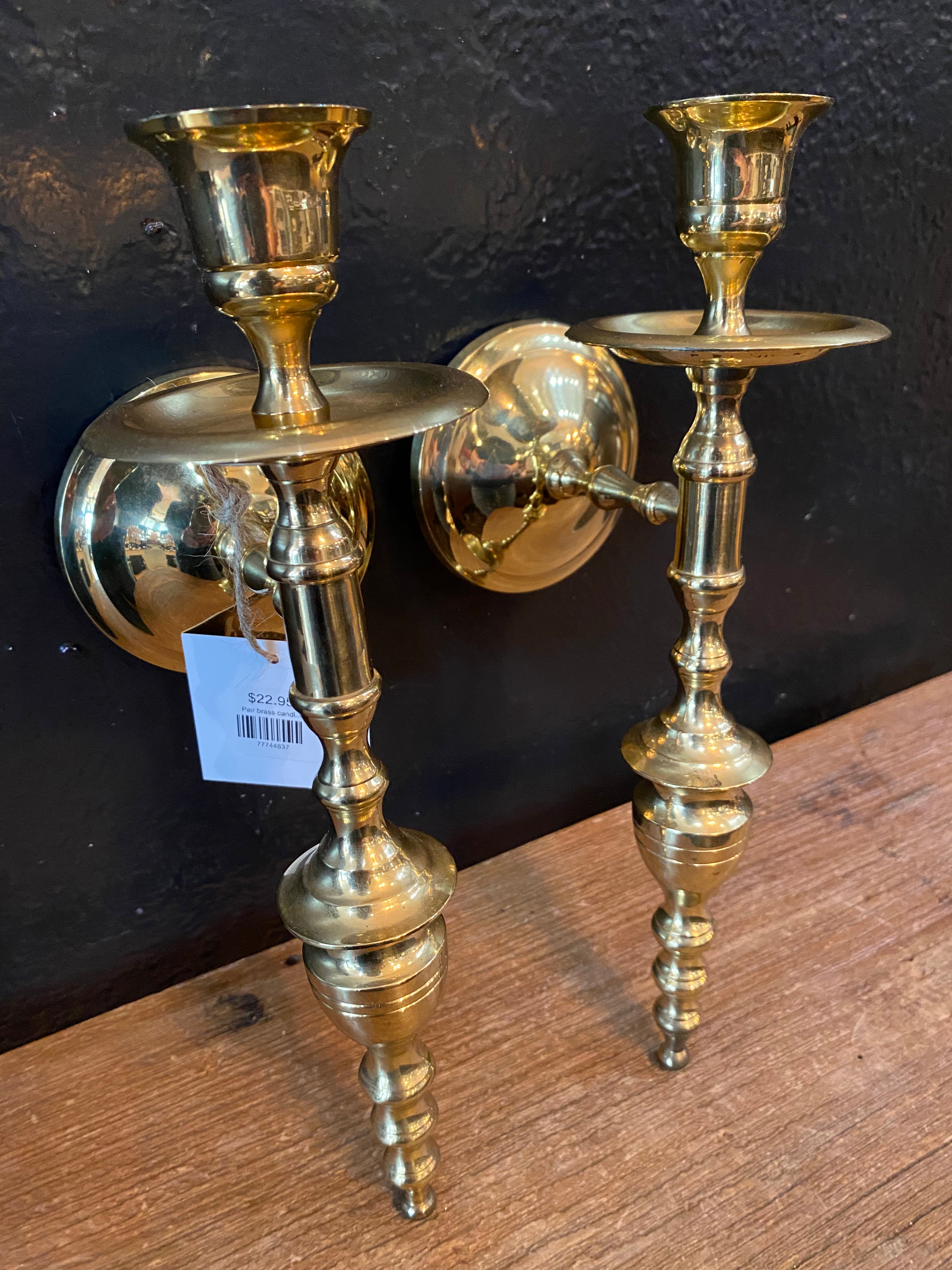 Brass Wall Sconces