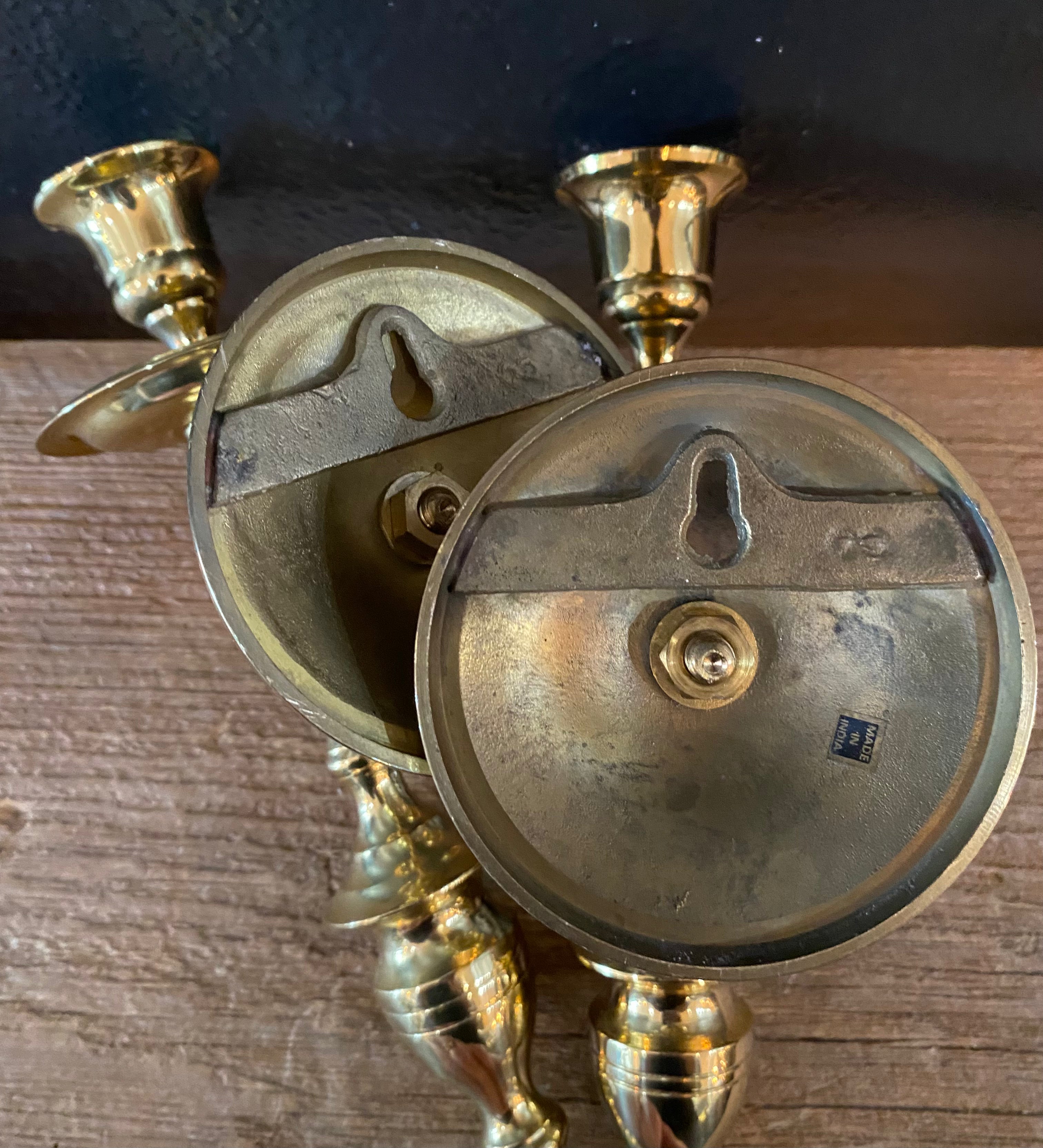 Brass Wall Sconces