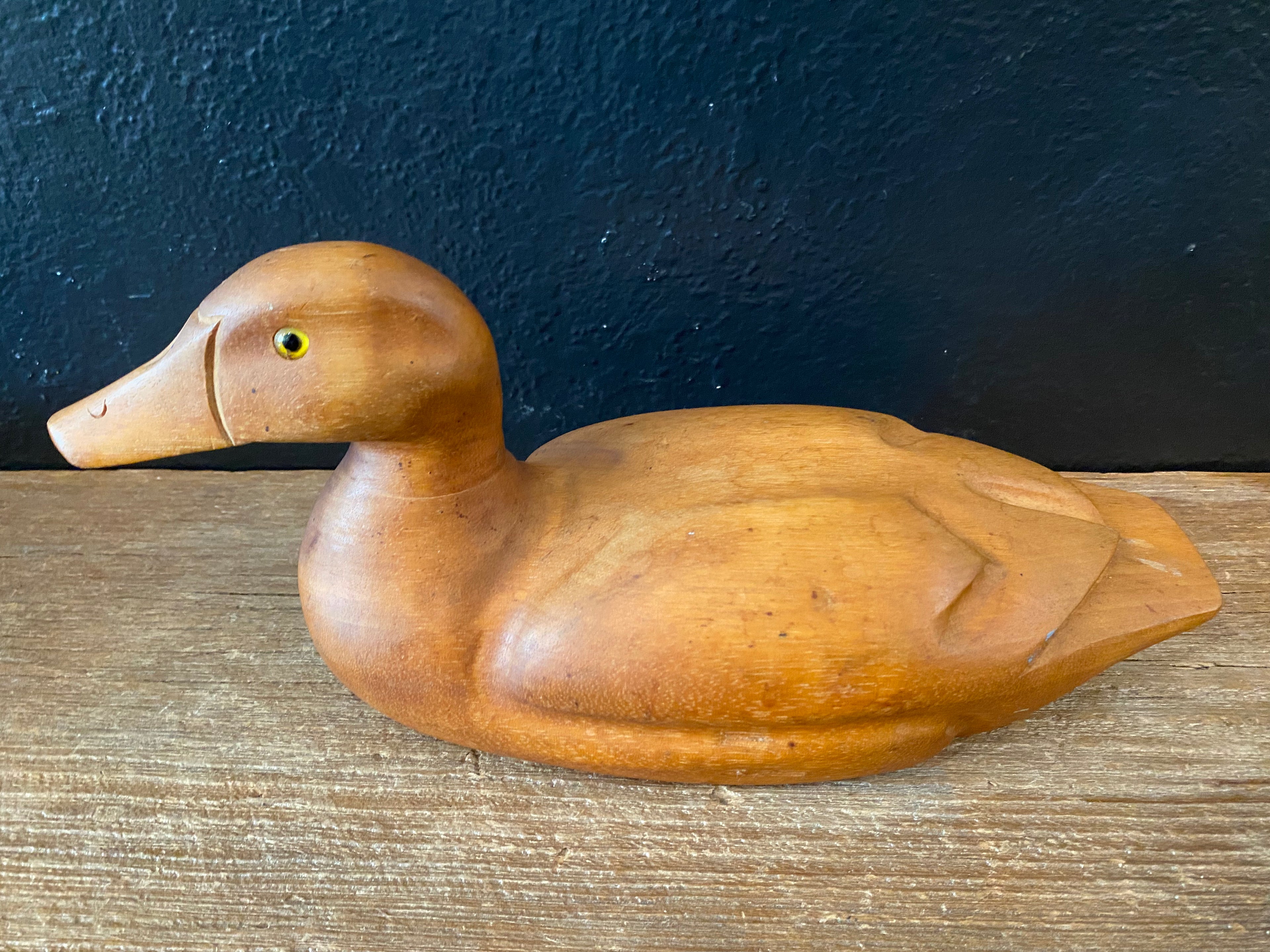 Carved Wood Duck Decoy