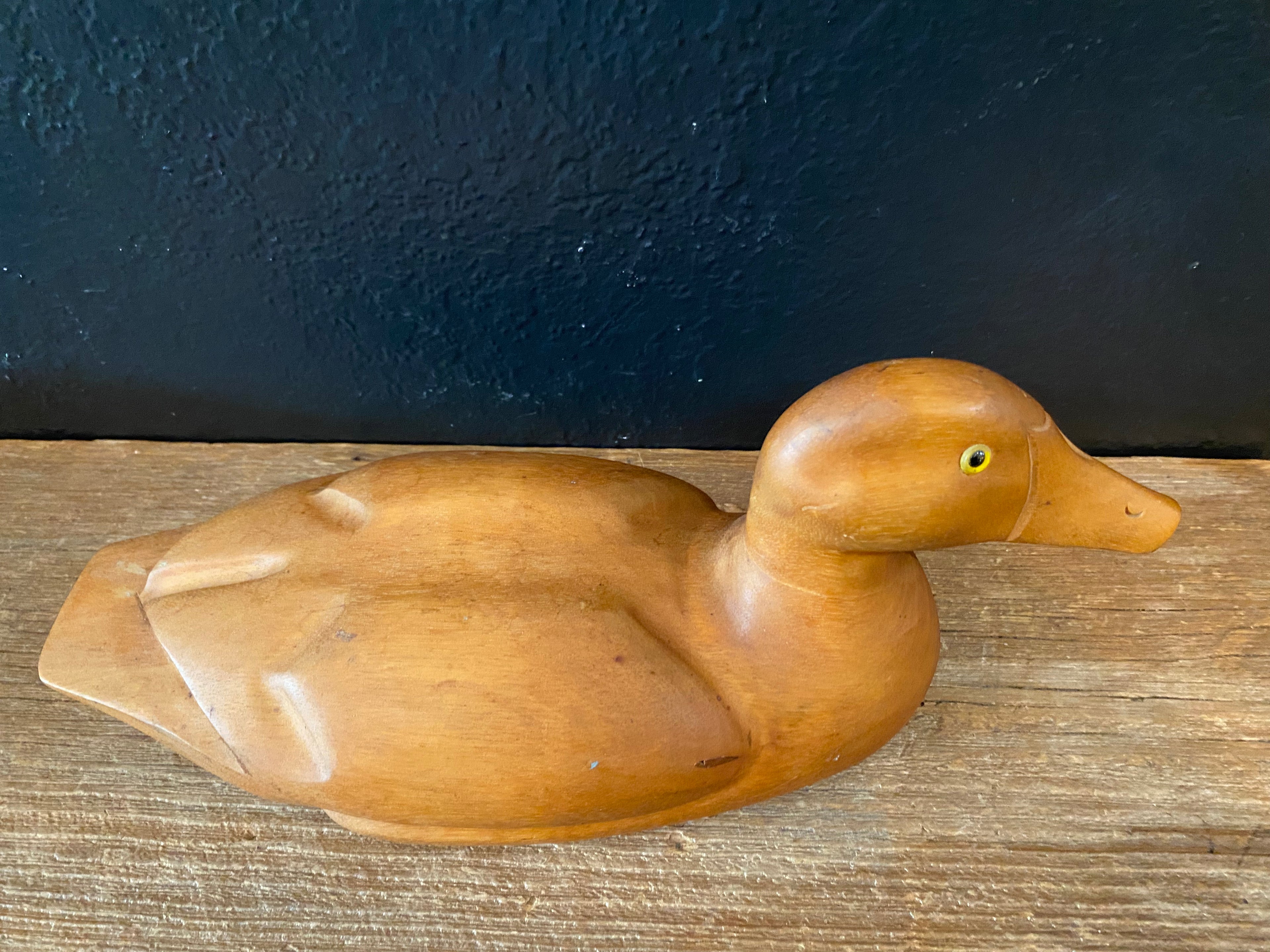 Carved Wood Duck Decoy