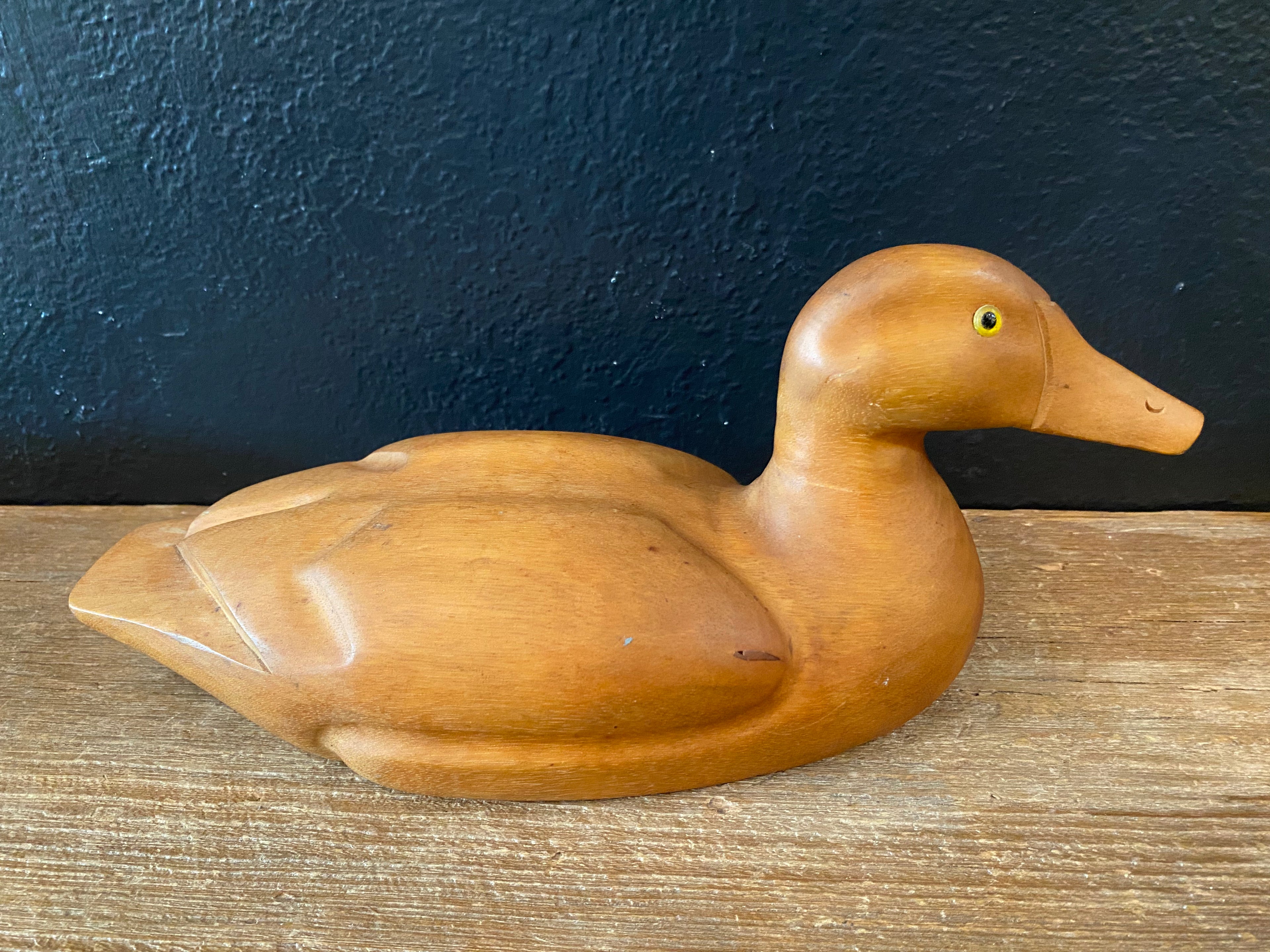 Carved Wood Duck Decoy